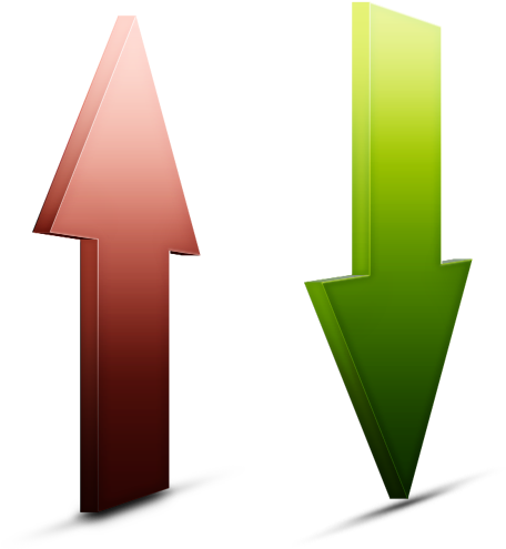 Up Arrow And Down Arrow (512x512)