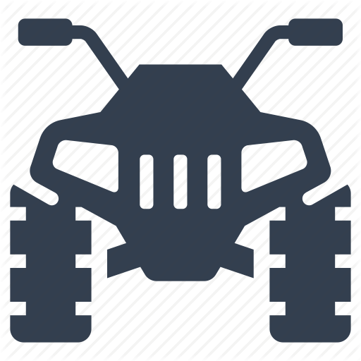 Atv Vector Png Transparent Atv Vector - Four Wheeler Monogram (512x512)