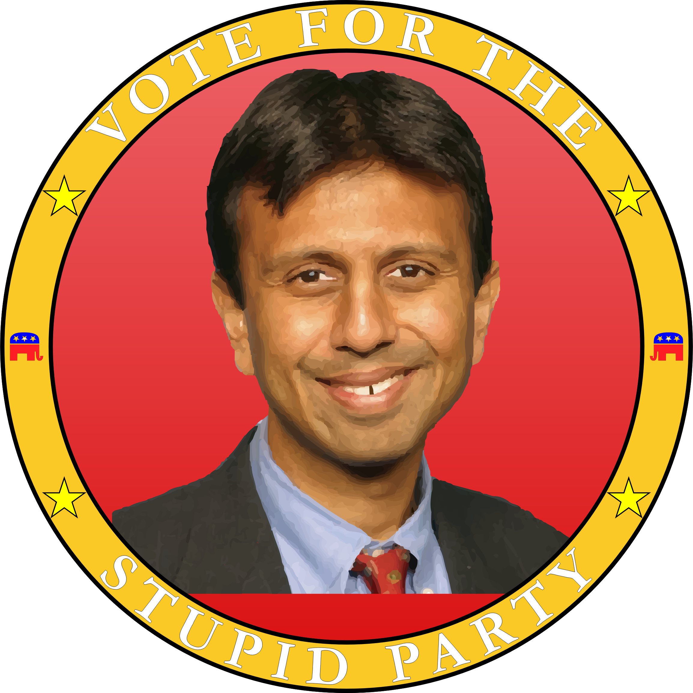 For The Stupid Party - Bobby Jindal (2308x2307)