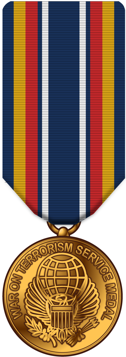 Global War On Terrorism Service Medal - Medal (504x1421)