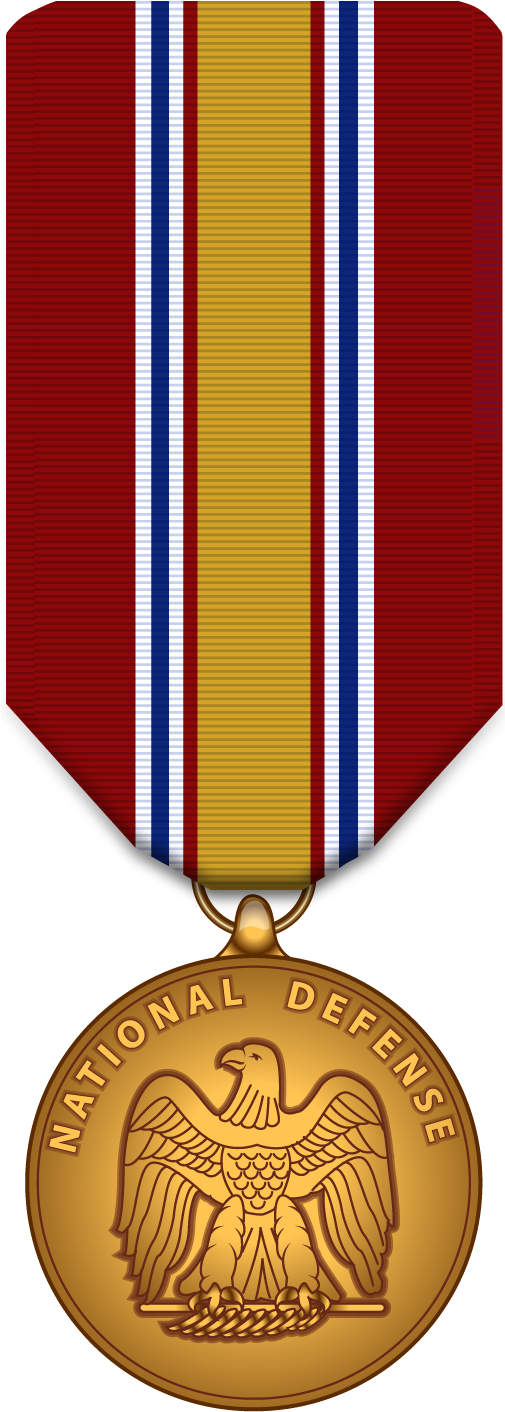 National Defense Service Medal - National Defence Medal Png (504x1421)
