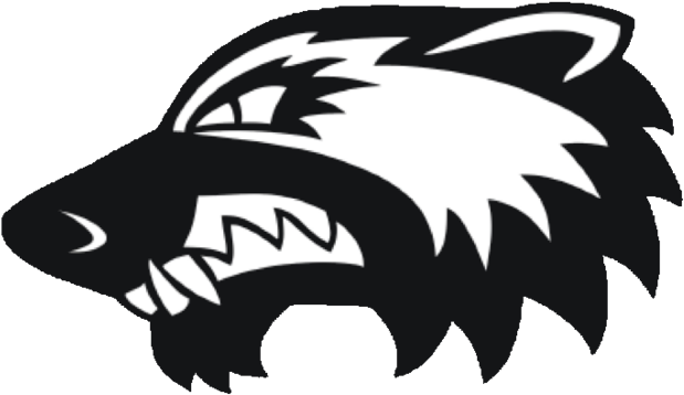 Wolverine Logo Cliparts - Wolverine Mascot Black And White (799x525)