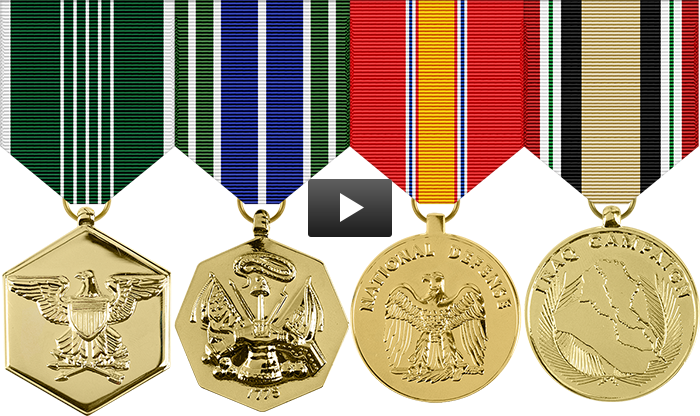Anodized Medals Rack Builder - Army Achievement Anodized Miniature Medal (700x416)