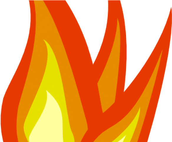 Fire Flames Clipart Easy Cartoon - Fire Flames Clipart Easy Cartoon (640x480)