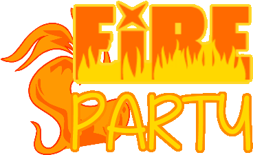 Quick & Easy Hunger Games Catching Fire Birthday Party - Fire Party Png (549x398)