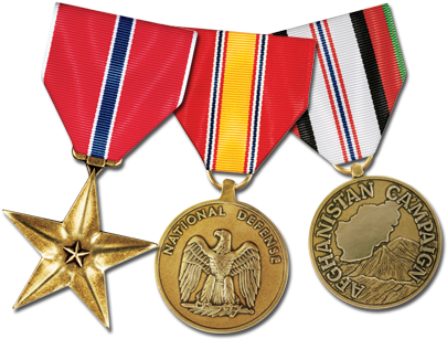 Military Award - Usa Military Medal (405x319)