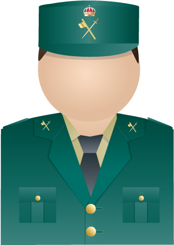 Guardia Civil Uniform Icon - Guardia Png (512x512)