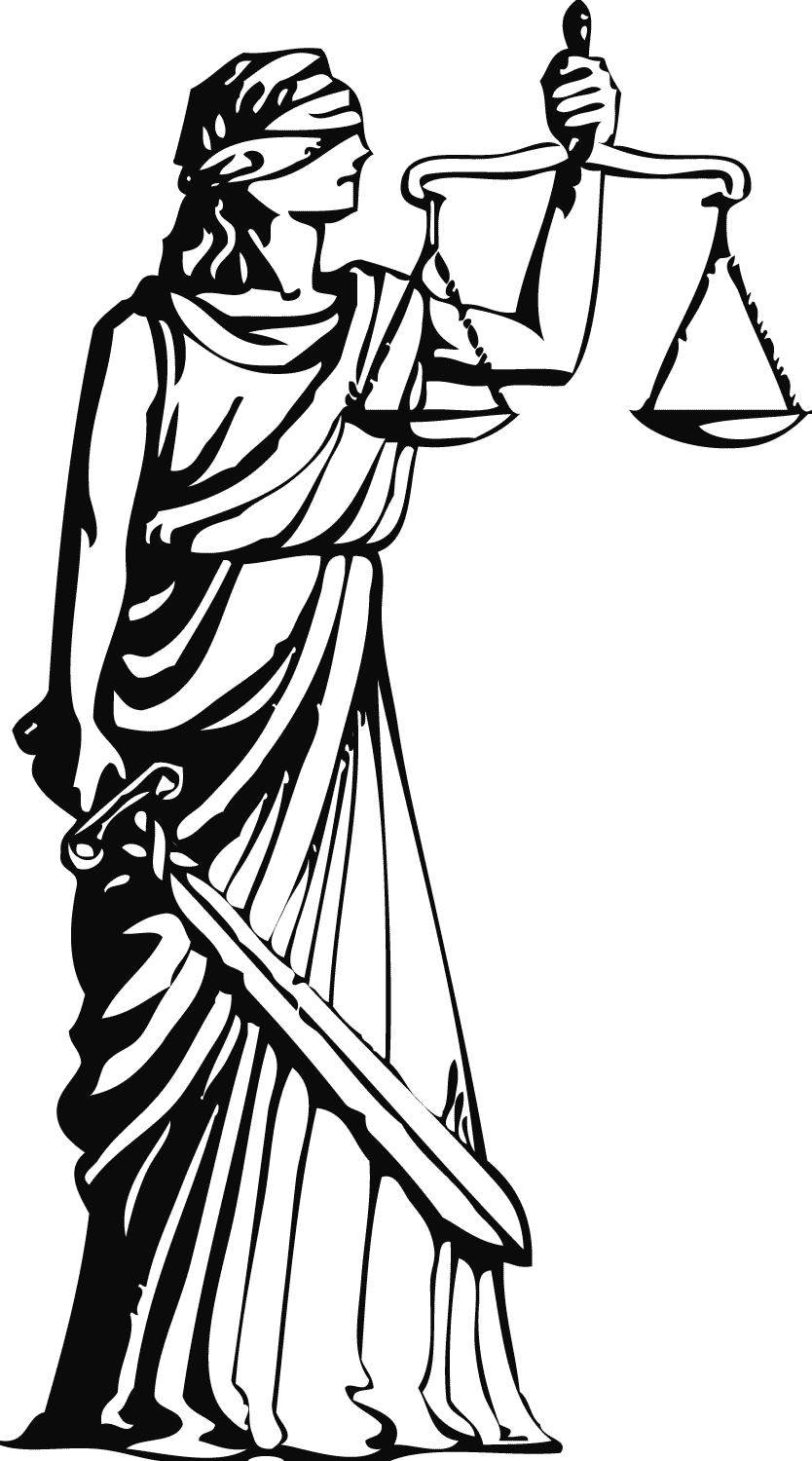 Lady Justice Themis Clip Art - Lady Justice Themis Clip Art (834x1500)