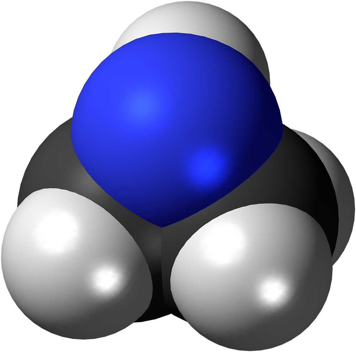 Aziridine Molecule Nitrogen Transparent Image - Molecula Nitrogeno (1280x1265)