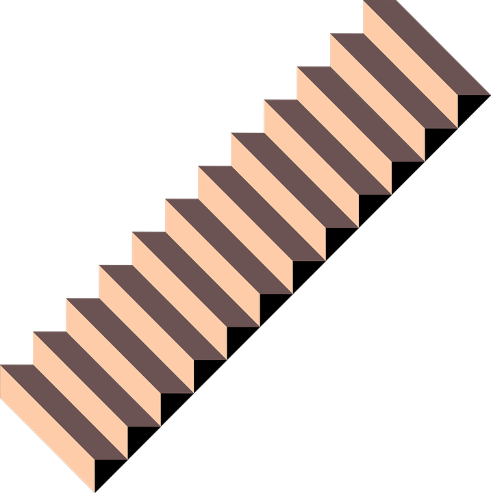Stairs Clipart Transparent - Stairs Transparent (717x720)