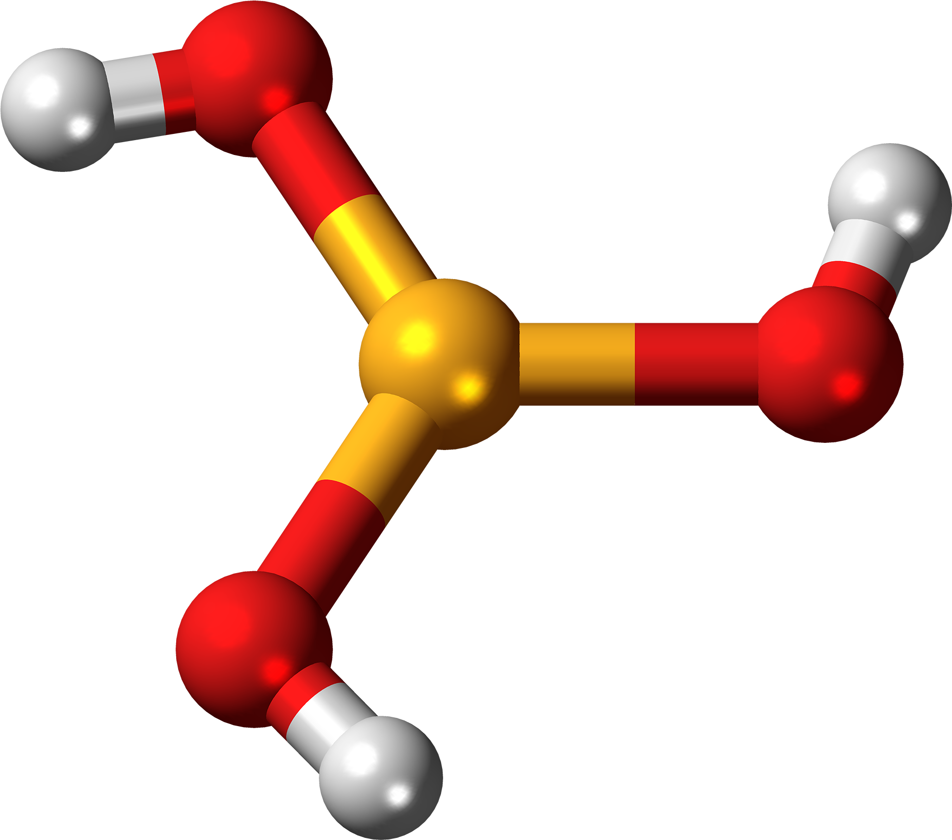 Gold Hydroxide Molecule Ball - Gold Au Molecule (2000x1783)