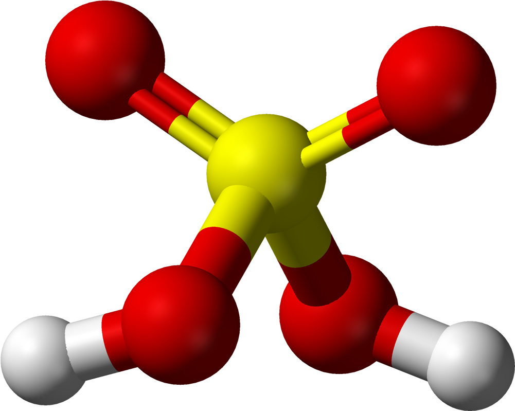 Sulfuric Acid Clipart - Compound H2so4 (1100x898)