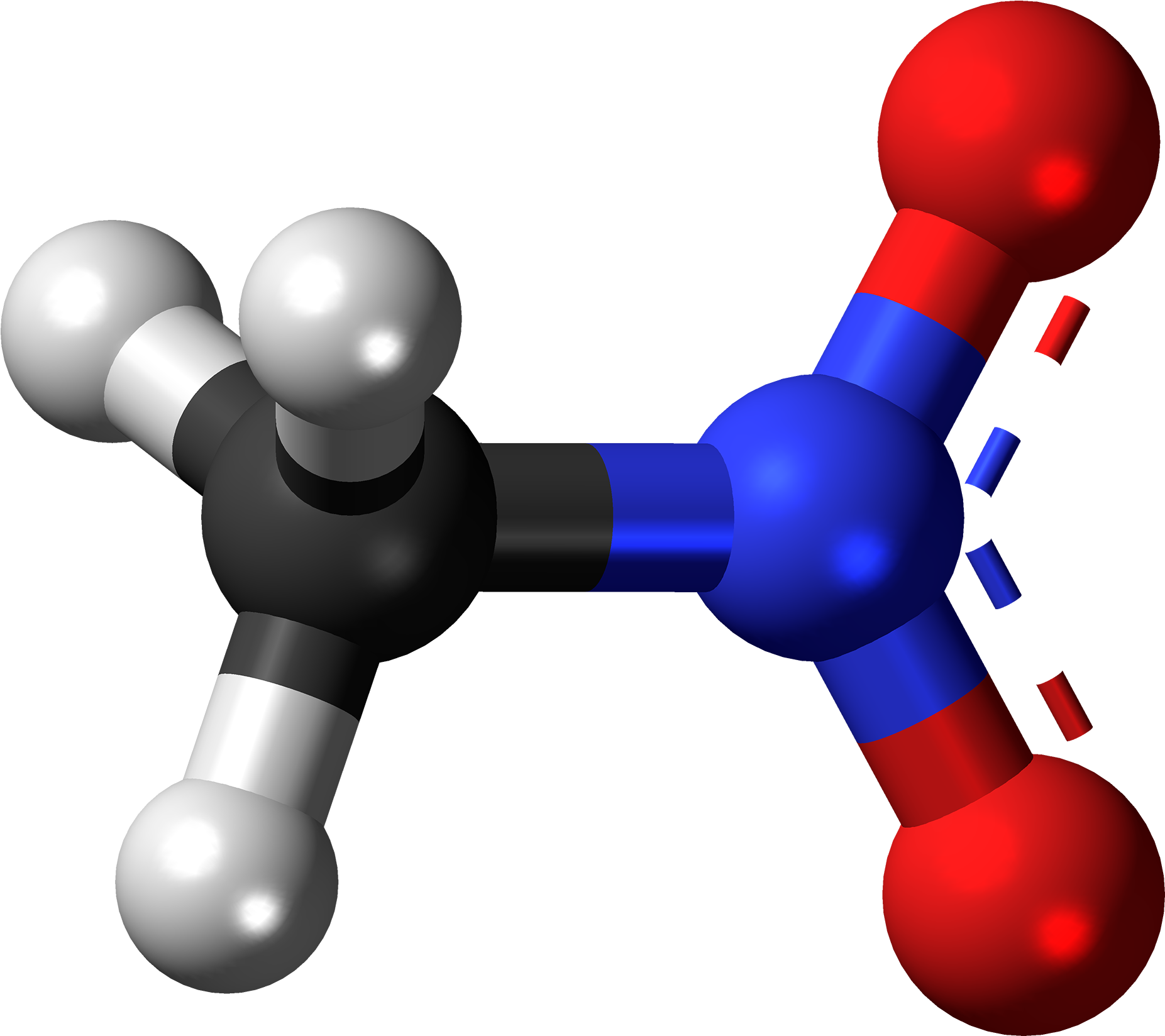 Nitromethane Molecule Ball - Acid (2000x1795)