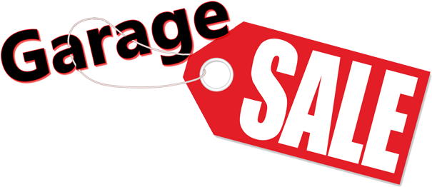 Garage Sale - Garage Sale Logo Transparent (616x275)