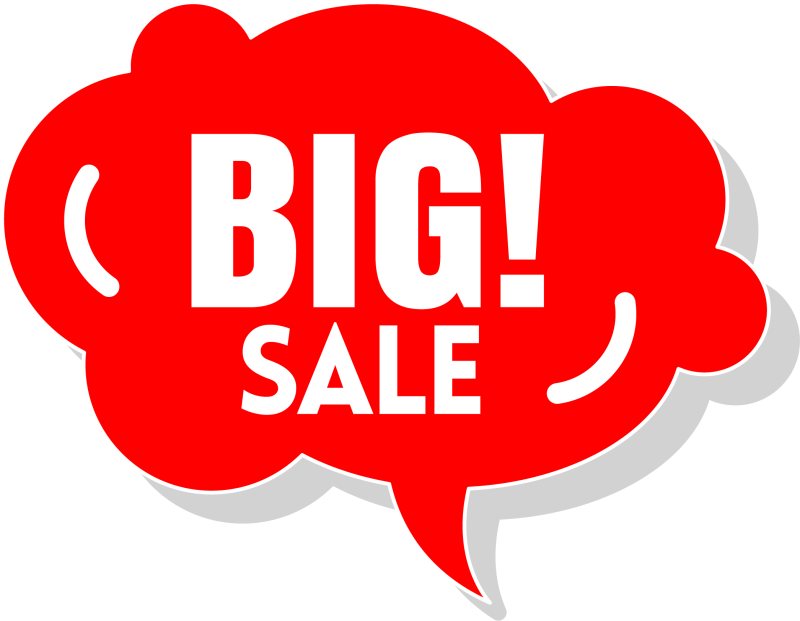 Pin Sale Clipart - Sale Clipart Png (800x621)