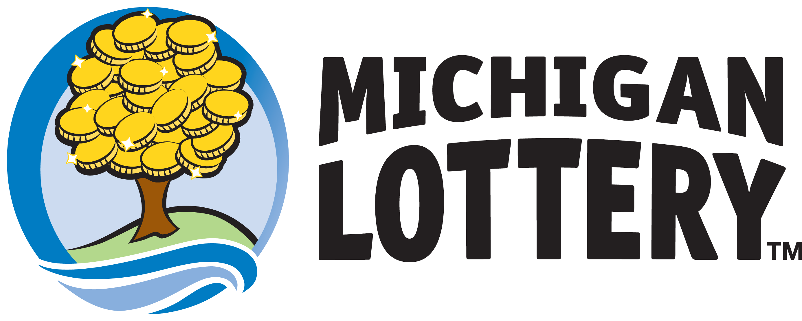 Michigan Lottery - Michigan State Lottery Logo (2778x1129)