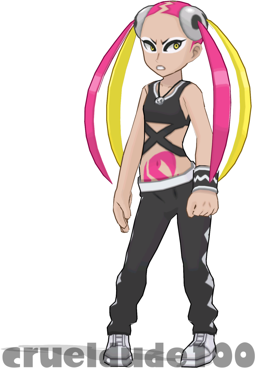 Pokemon) Plumeria By Crueldude100 - Pokemon Sun And Moon Mmd (1024x1471)