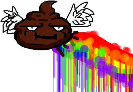 All I Could Think Of Was Poop - Drawing (450x340)