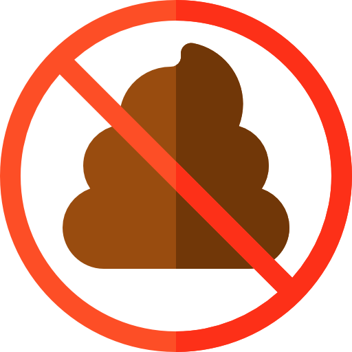 No Pooping Free Icon - Say No To Drugs (512x512)