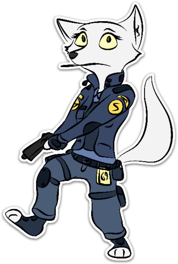 63-th Police Officer Walden Wallberry By Beykerykt - Police Officer (727x1099)