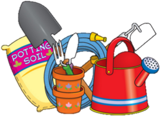 3) What Are You Doing When You're Not Writing - Gardening Free Clip Art (552x415)