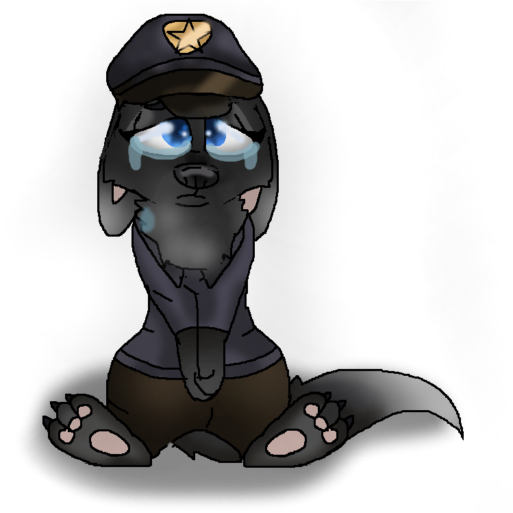 Like If A Girl Could Be A Police Officer - Cartoon (880x748)