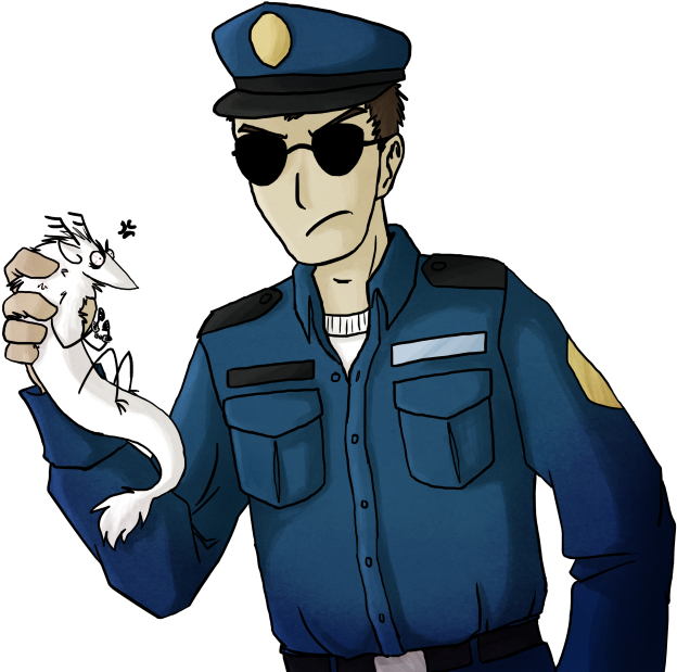 Busted By Thatzeta - Party Hard Fan Art (800x643)