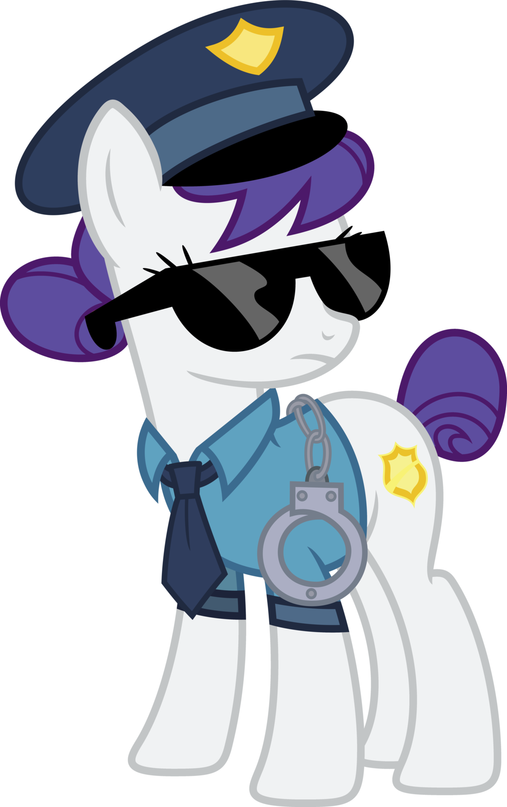 Policemare Rarity By Blah23z Policemare Rarity By Blah23z - Police Officer Rainbow Dash (1024x1630)