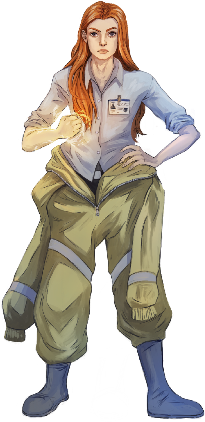 She Became A Front Line Police Officer, Receiving Several - Sketch (768x1500)