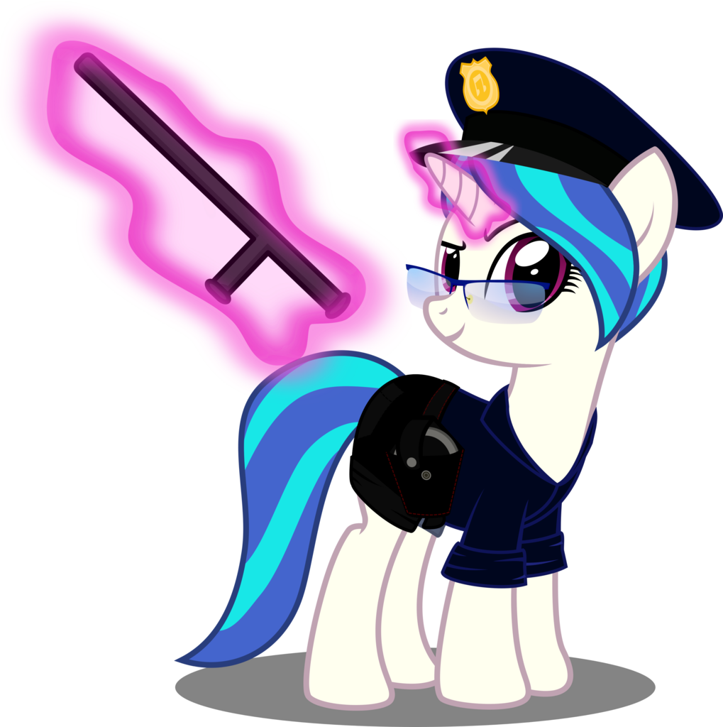 Up1ter, Belt, Clothes, Dj Pon-3, Glasses, Hat, Magic, - Vinyl Scratch Mlp (1019x1024)