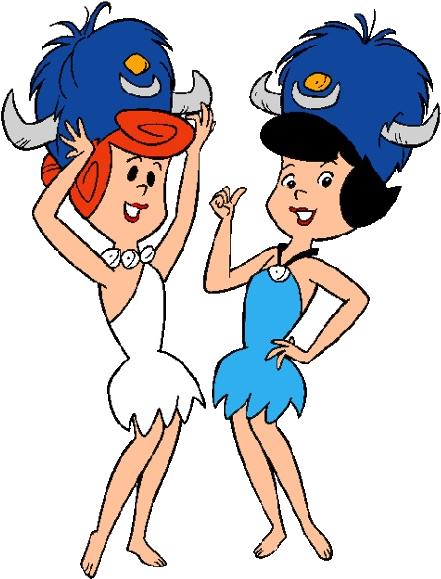 Betty Rubble Wilma Flintstone Fred Flintstone Barney - Flintstones Wilma An...