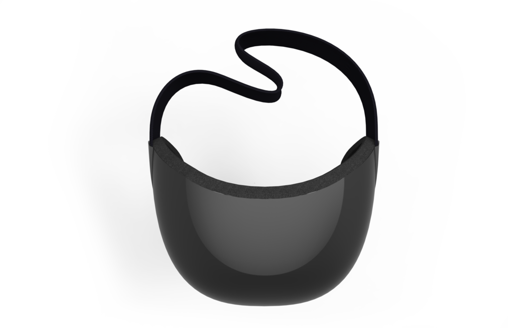 Vr Headset Top Ortho - Vr Headset Top Ortho (1000x646)