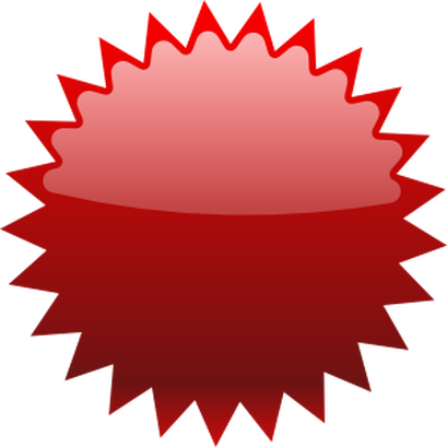 Oriental Rugs Cleveland, Oriental Rug Outlet, Oriental - Starburst Clipart Png (409x409)