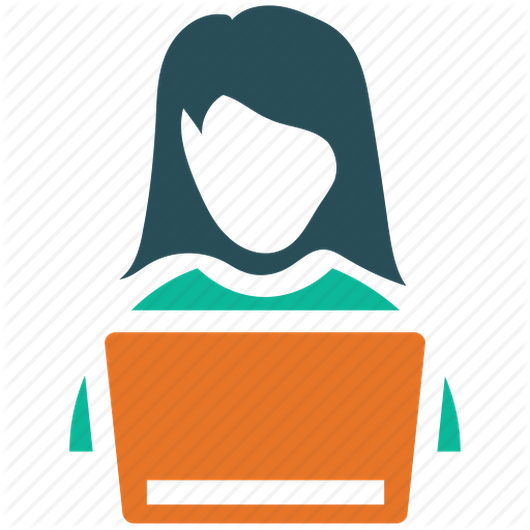 Photo - Girl Student Icon Png (530x530)