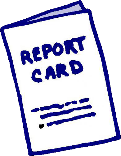 2nd Quarter Report Cards Were Emailed Today - Report Cards (390x500)