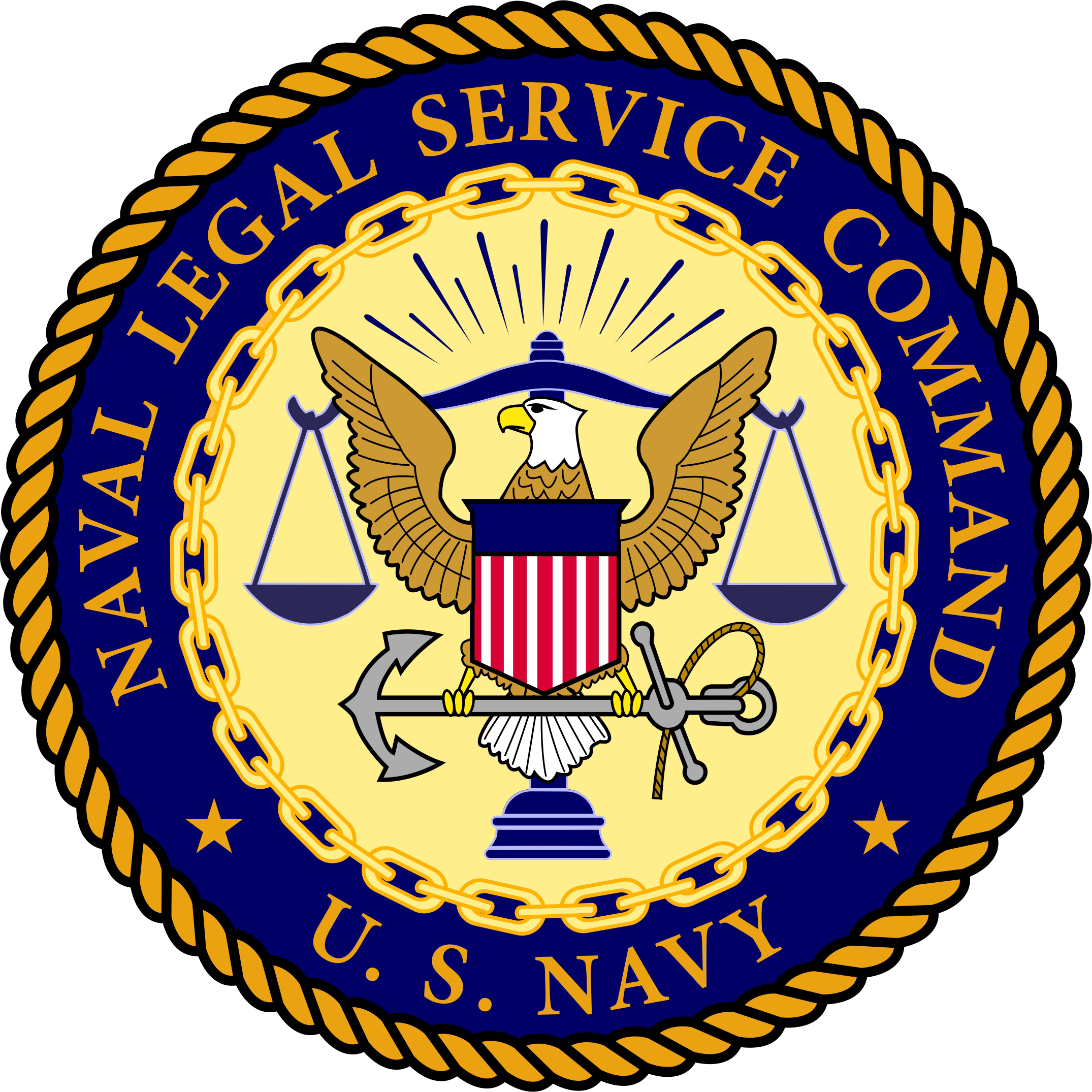 United States Naval Legal Service Command Seal - Navy Legal Service Office (2150x2150)