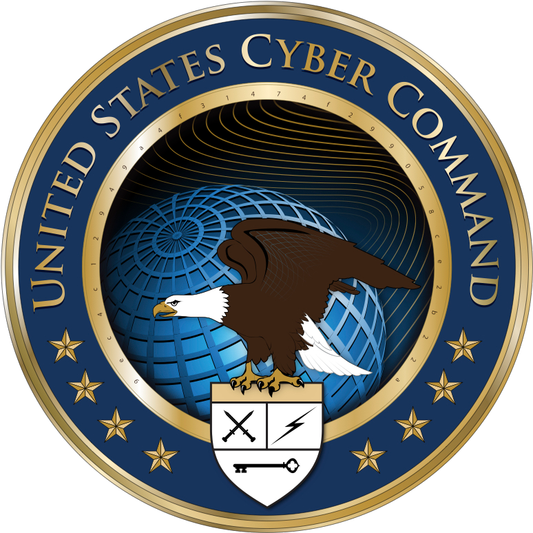 Seal Of The United States Cyber Command - Us Cyber Command Logo (776x780)