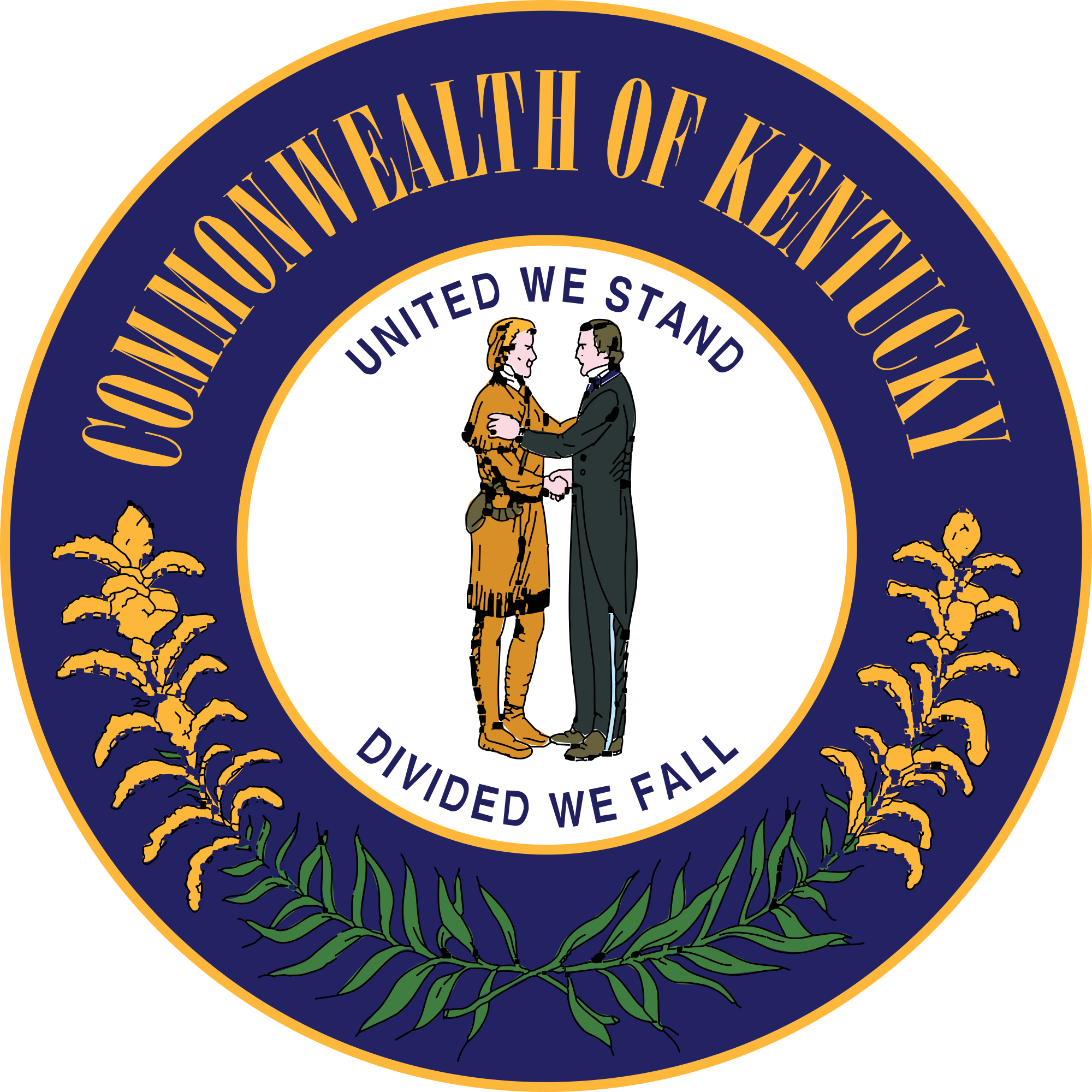 Kentucky Legislature - State Seal For Kentucky (2000x2000)