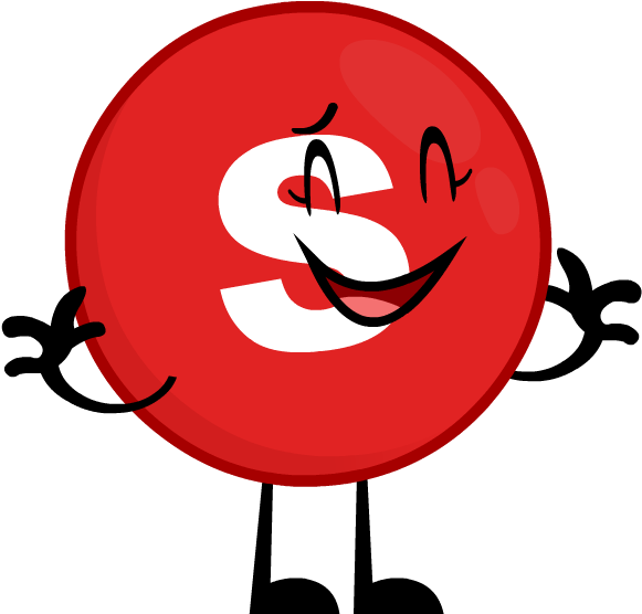 Red Skittles Clipart - Object Terror Skittle (600x579)