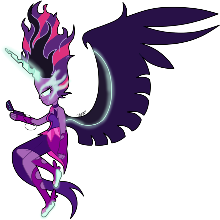 Midnight Twilight Sparkle By Cats And Skittles - Twilight Sparkle Cat (894x894)