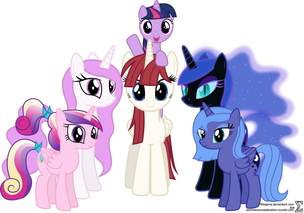 My Little Pony Friendship Is Magic Princess Fillies - Mlp Twilight Sparkle Filly Alicorn (1066x749)