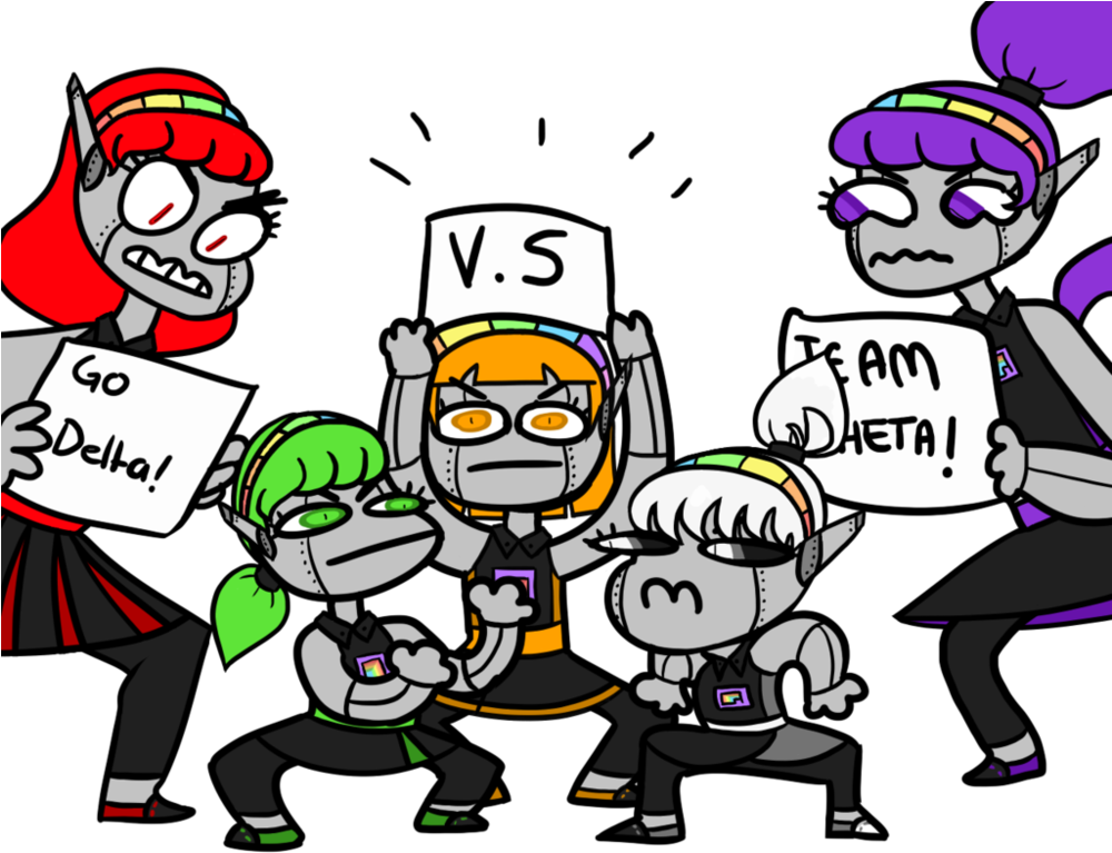 Draw The Squad 3 By Cats And Skittles - Drawing (999x799)