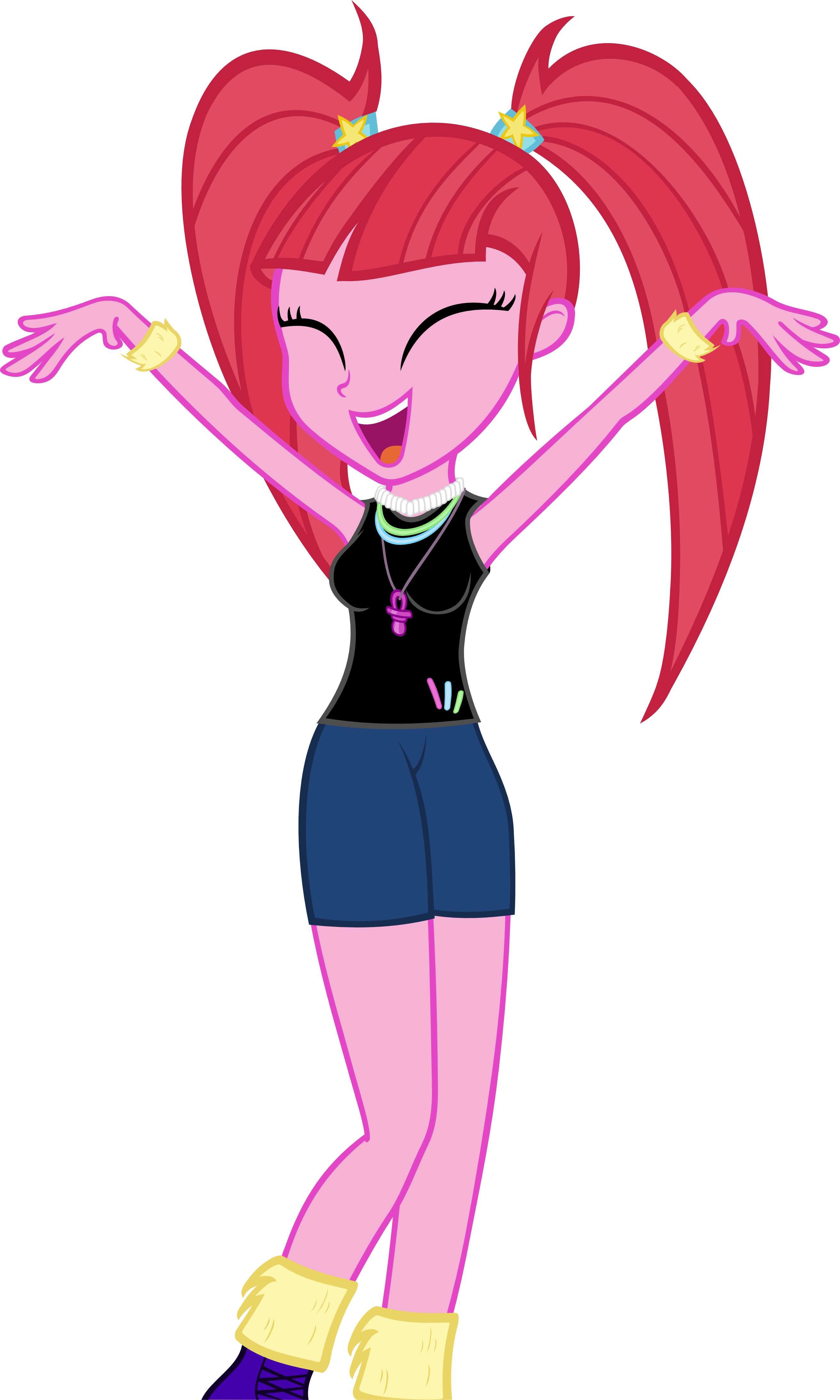 Pacific Glow Eqg Style By Ironm17 - Cartoon (2625x4373)