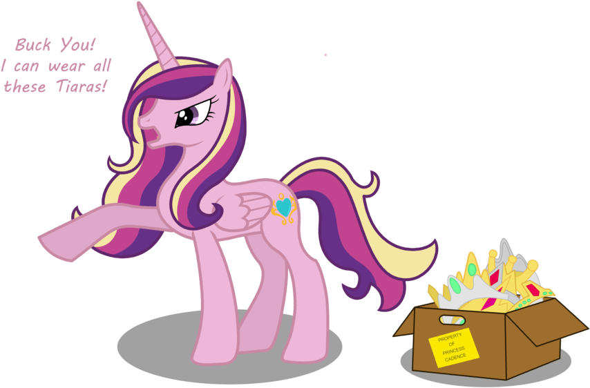 Buck You Can Wear All These Tiaras - Illustration (900x628)