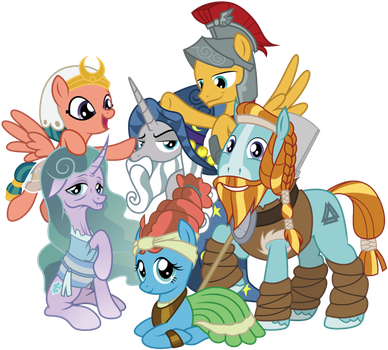 My Little Pony - Pillars My Little Pony (388x350)