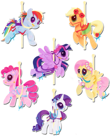My Little Pony Friendship Is Magic Wallpaper Probably - My Little Pony Carousel (399x500)