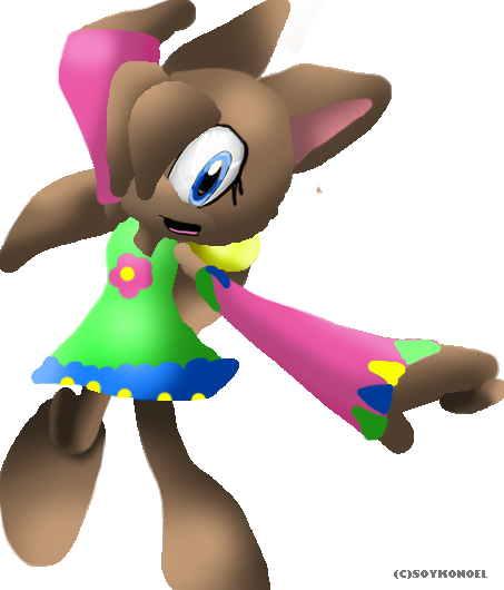 Skittles The Kangaroo Rat - Cartoon (453x530)