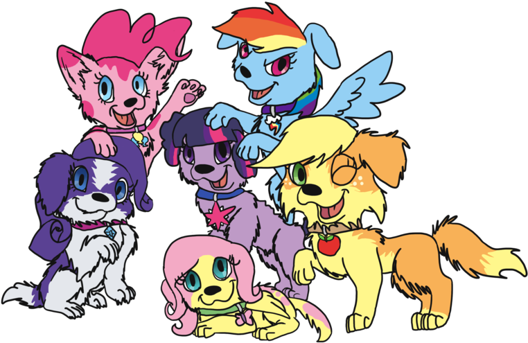 Applejack Is The Honesty Pony In "my Little Pony - My Little Pony Dogs (900x506)