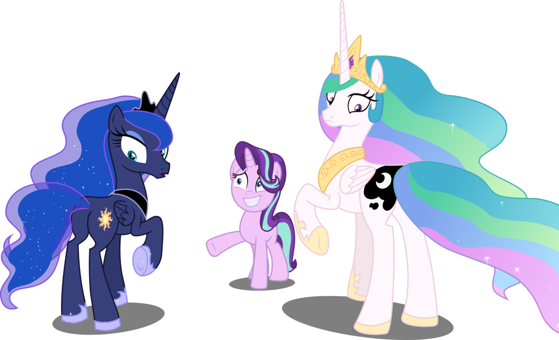 My Little Pony - Celestia Flank Mlp (1145x697)