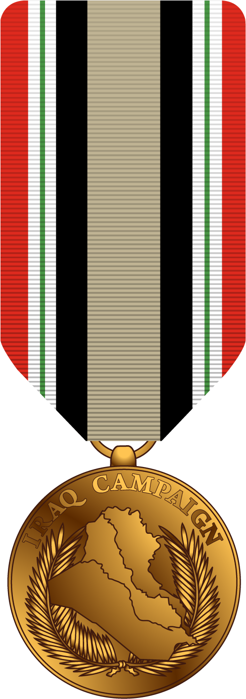 Iraq Campaign Military Medal - Military (504x1421)
